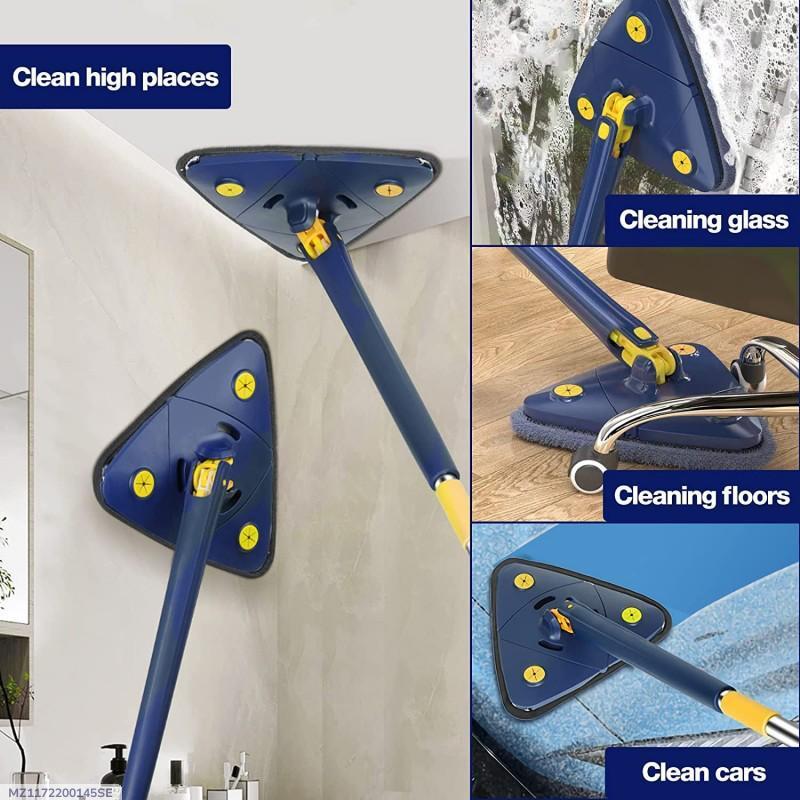 Push-Pull Easy Squeeze Floor Cleaning Mop – Hands-Free Water Removal & Quick Drying