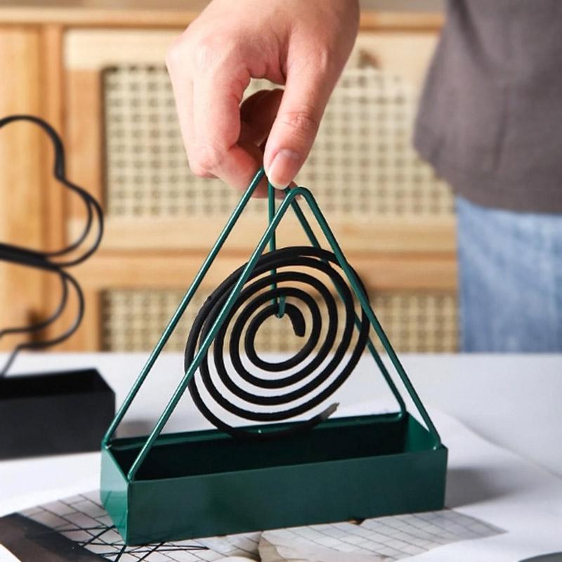 Metal Mosquito Coil Holder – Safe, Heat-Resistant Stand for Indoor & Outdoor Use