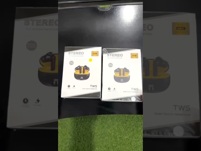 TWS Wireless Earbuds Bluetooth 5.3 with LED Display – ENC Noise Cancellation, HiFi Stereo Sound, Touch Control, Long Battery Life