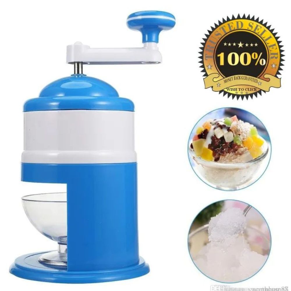 Gola Ganda Ice Crusher – Hand Ice Grinder with Stainless Steel Blade for Cold Drinks, Smoothies