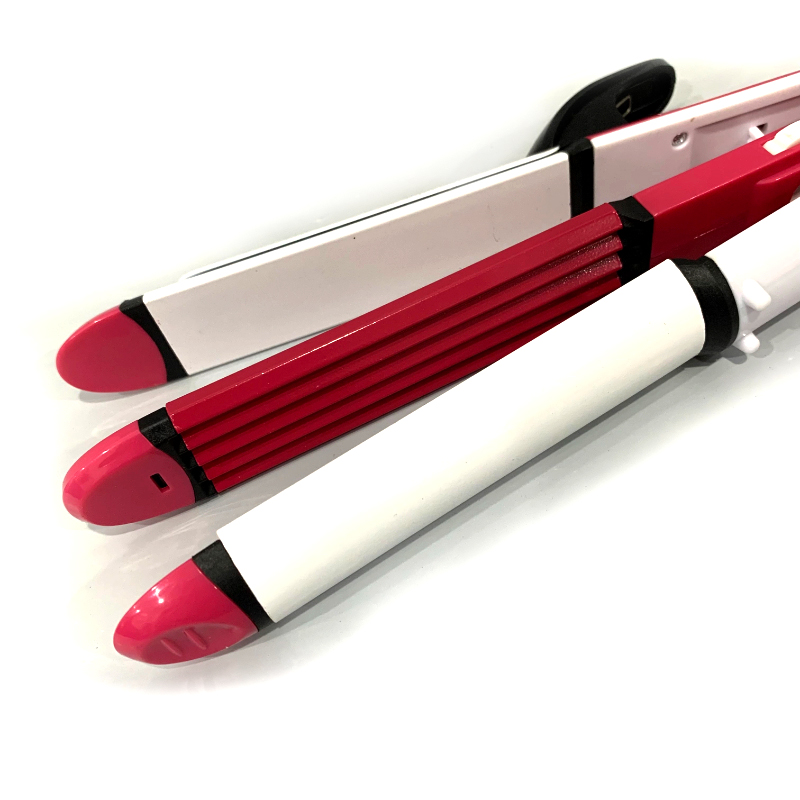 Kemei KM-1290 Professional Ceramic Hair Straightener | Multi-Functional Hair Styling Tool